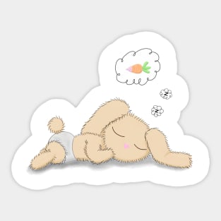 B. B. Bunny Sleeping Sticker